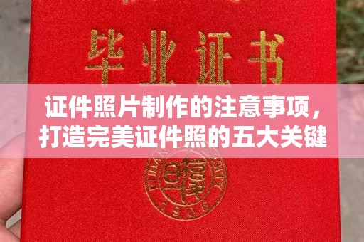北仑证件照片制作的注意事项，打造完美证件照的五大关键点
