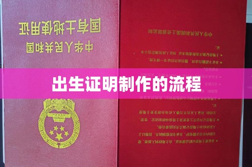 北仑出生证明制作的流程